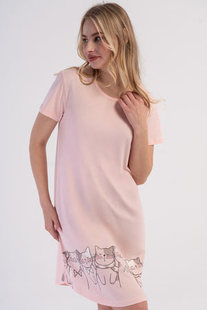 KADIN P.SUPREM O YAKA KISA KOL ETEGI OVAL TUNIK