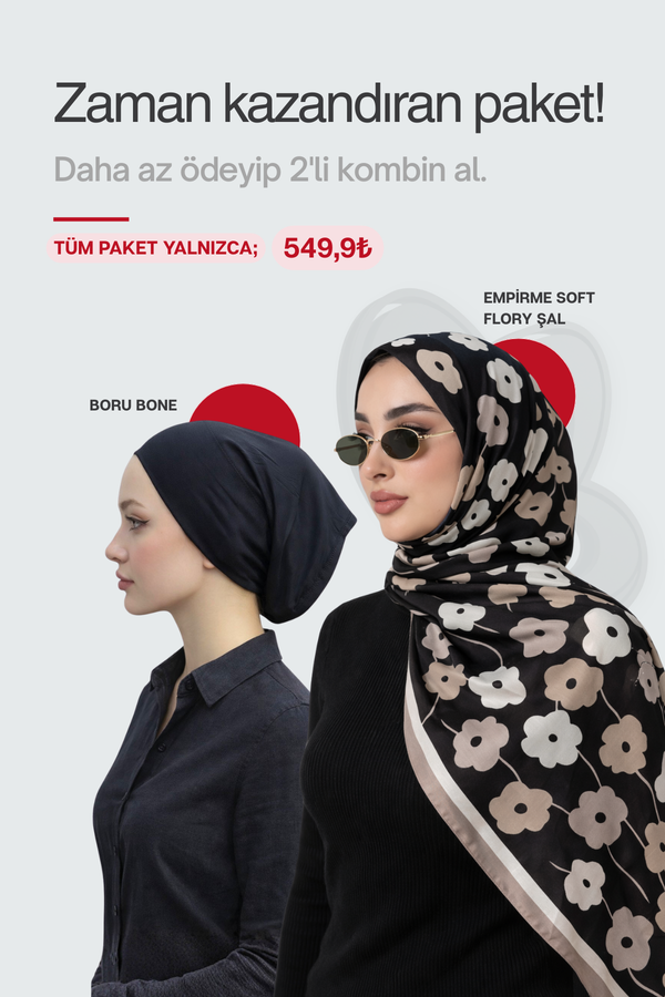 Empirme Flory Şal & Boru Bone
