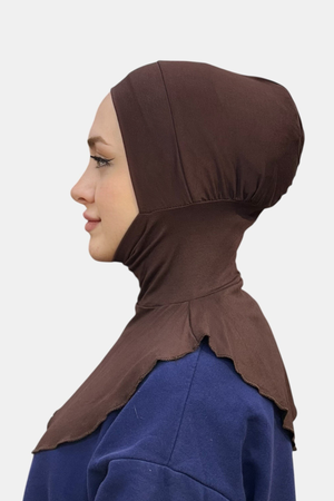 Likralı Ninja Boyunluklu Penye Bone