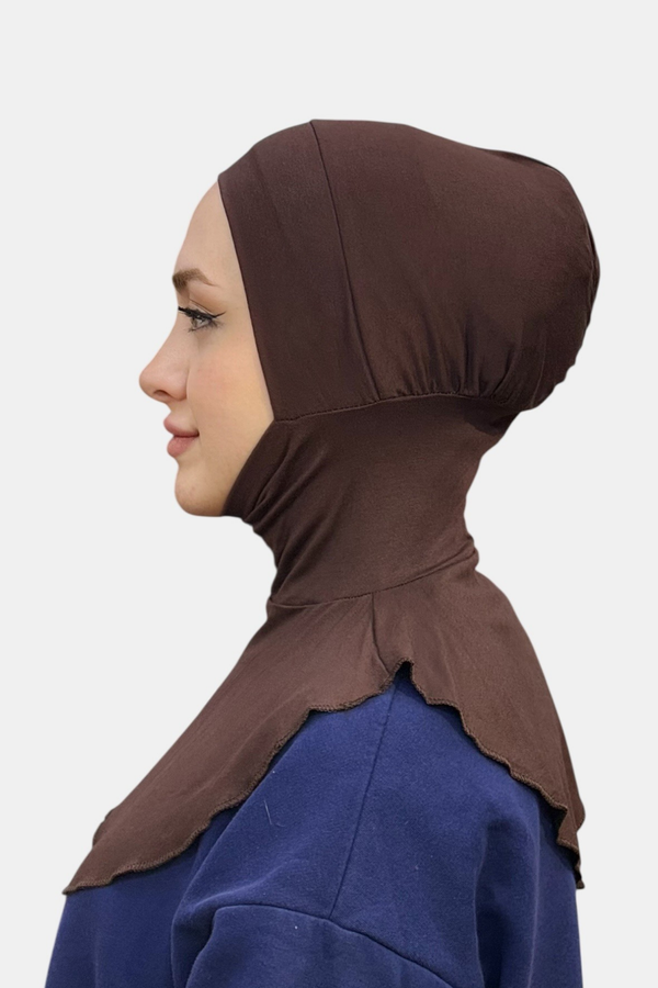 Likralı Ninja Boyunluklu Penye Bone