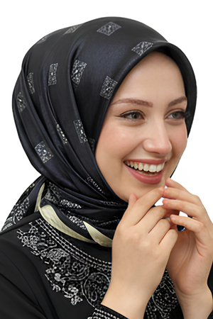 DESENLİ KRİSTAL EŞARP