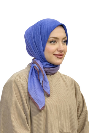 MÜSLİN DEGRADE BİYELİ EŞARP