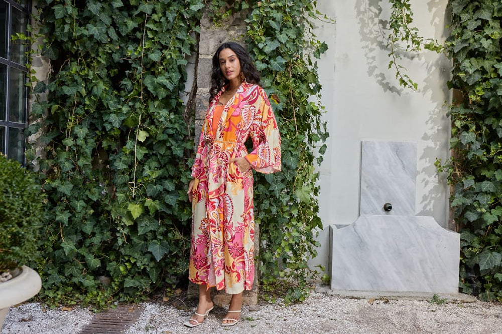 21141 BAYAN UZUN KİMONO