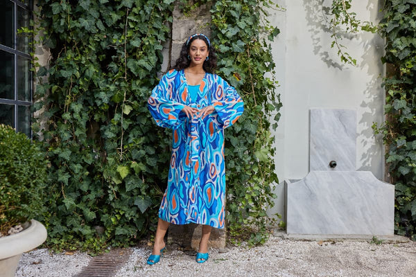 21051 BAYAN UZUN KİMONO