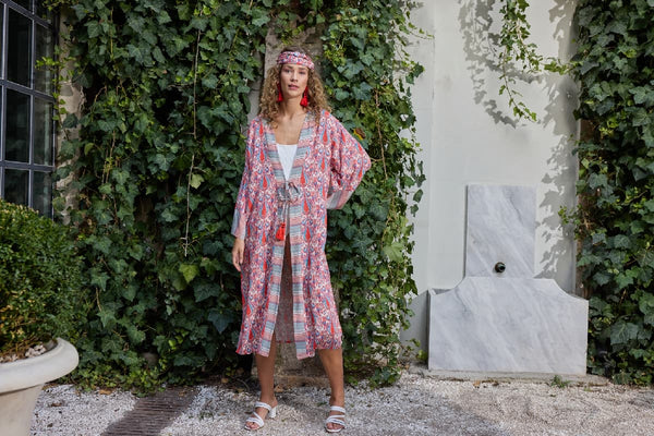 21134 BAYAN UZUN KİMONO