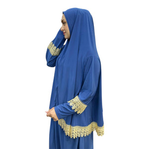 DANTELLİ NAMAZ TAKIMI ELBISE