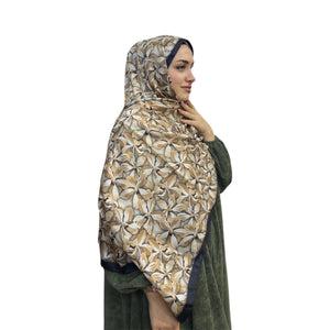 DESENLİ KRİSTAL ŞAL